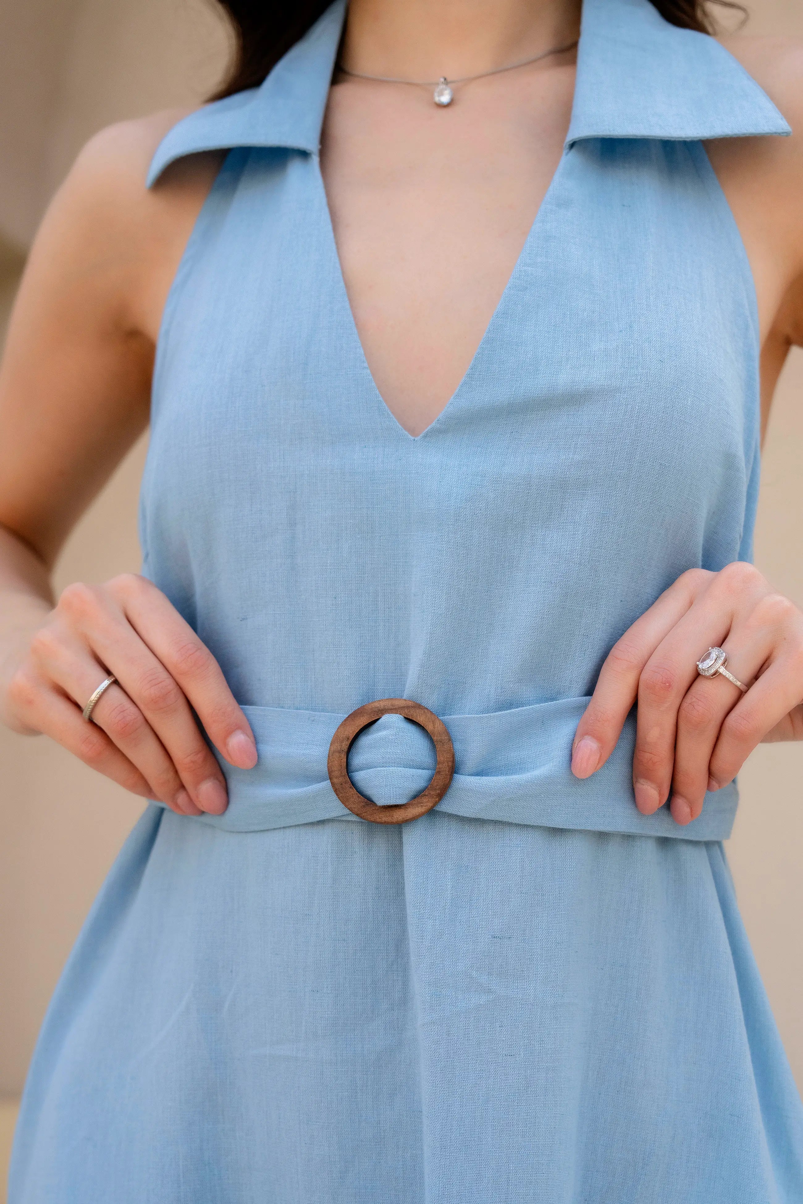 Bluebell Midi Dress by Golden Lotus