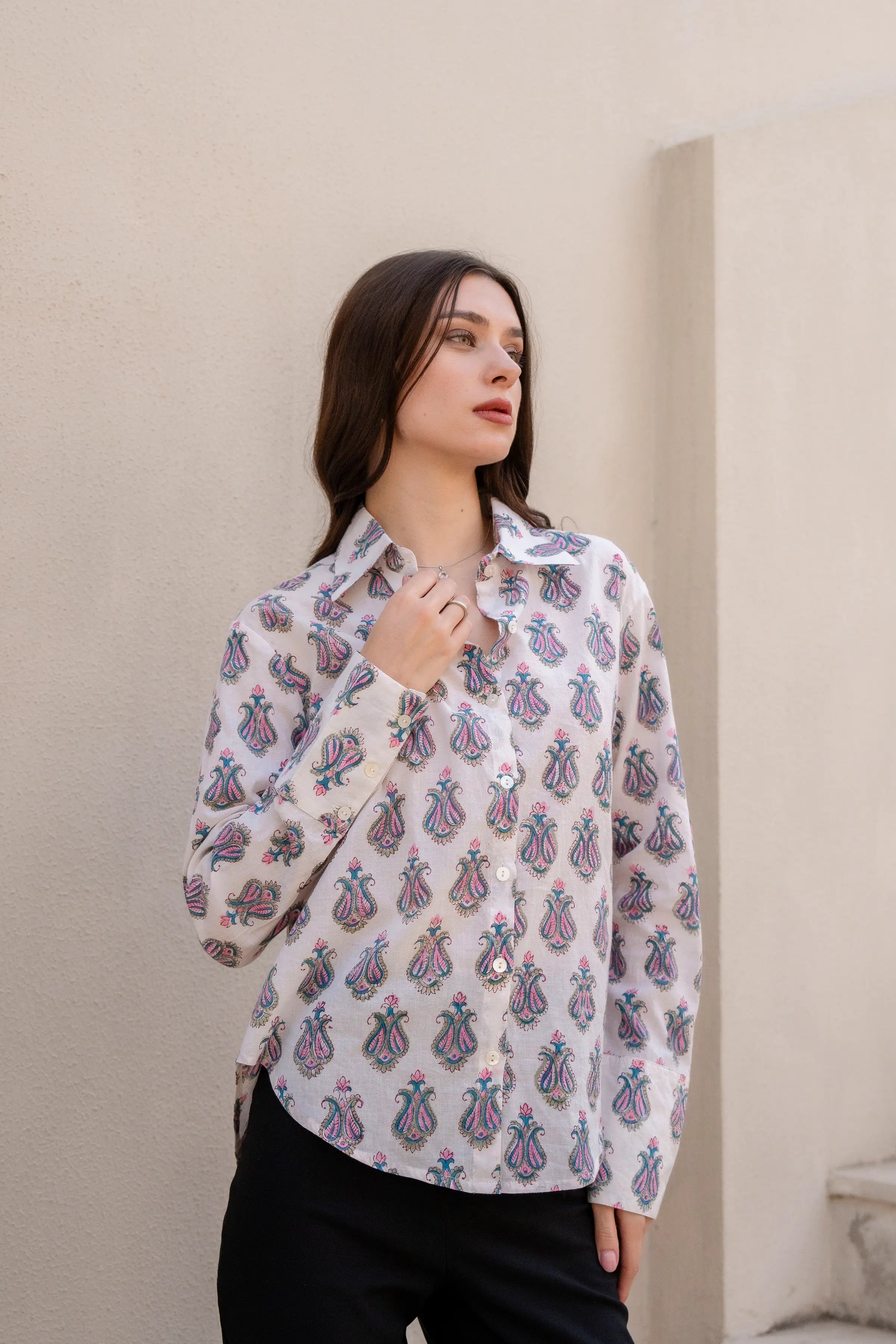 Paisley Shirt by Golden Lotus