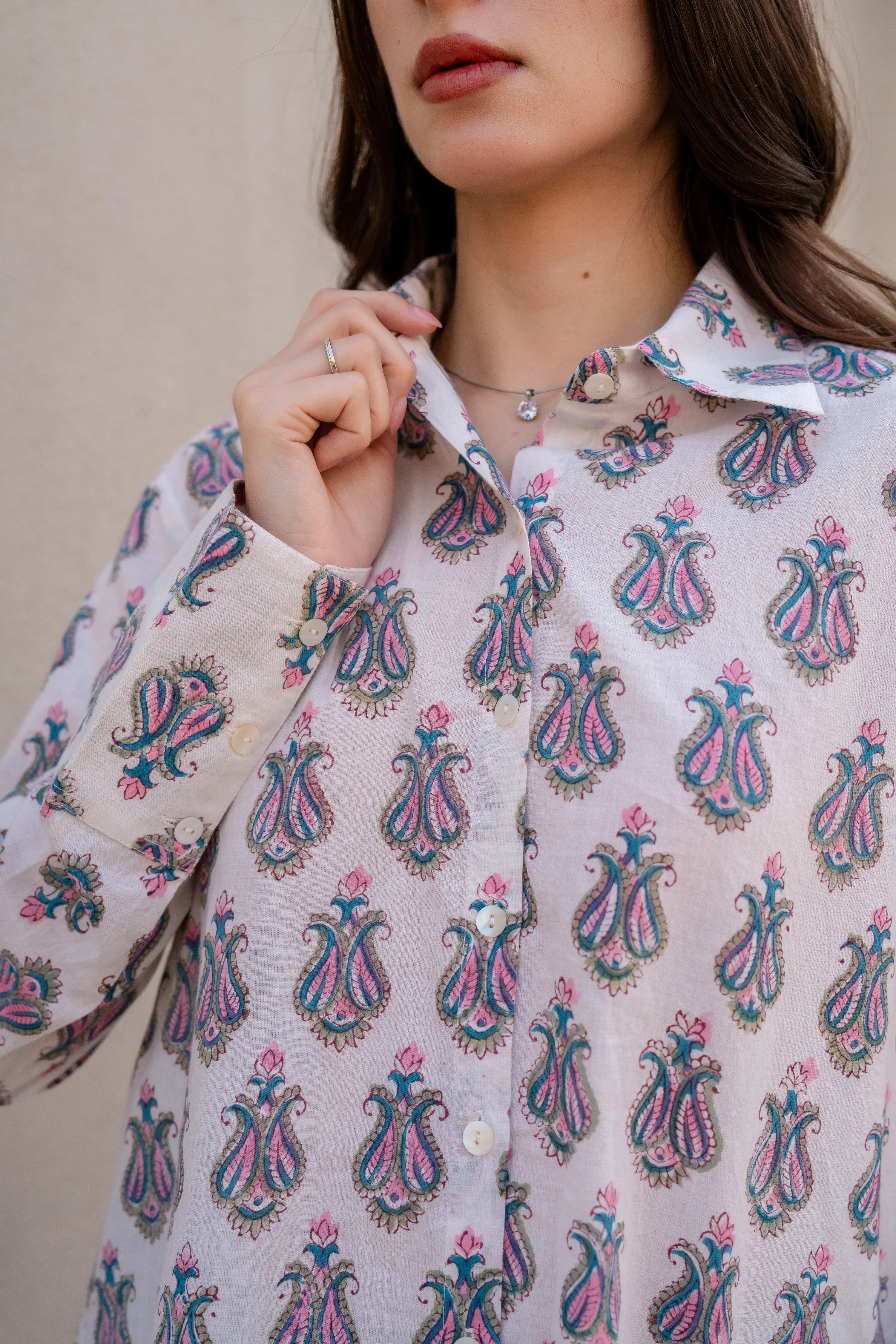 Paisley Shirt by Golden Lotus